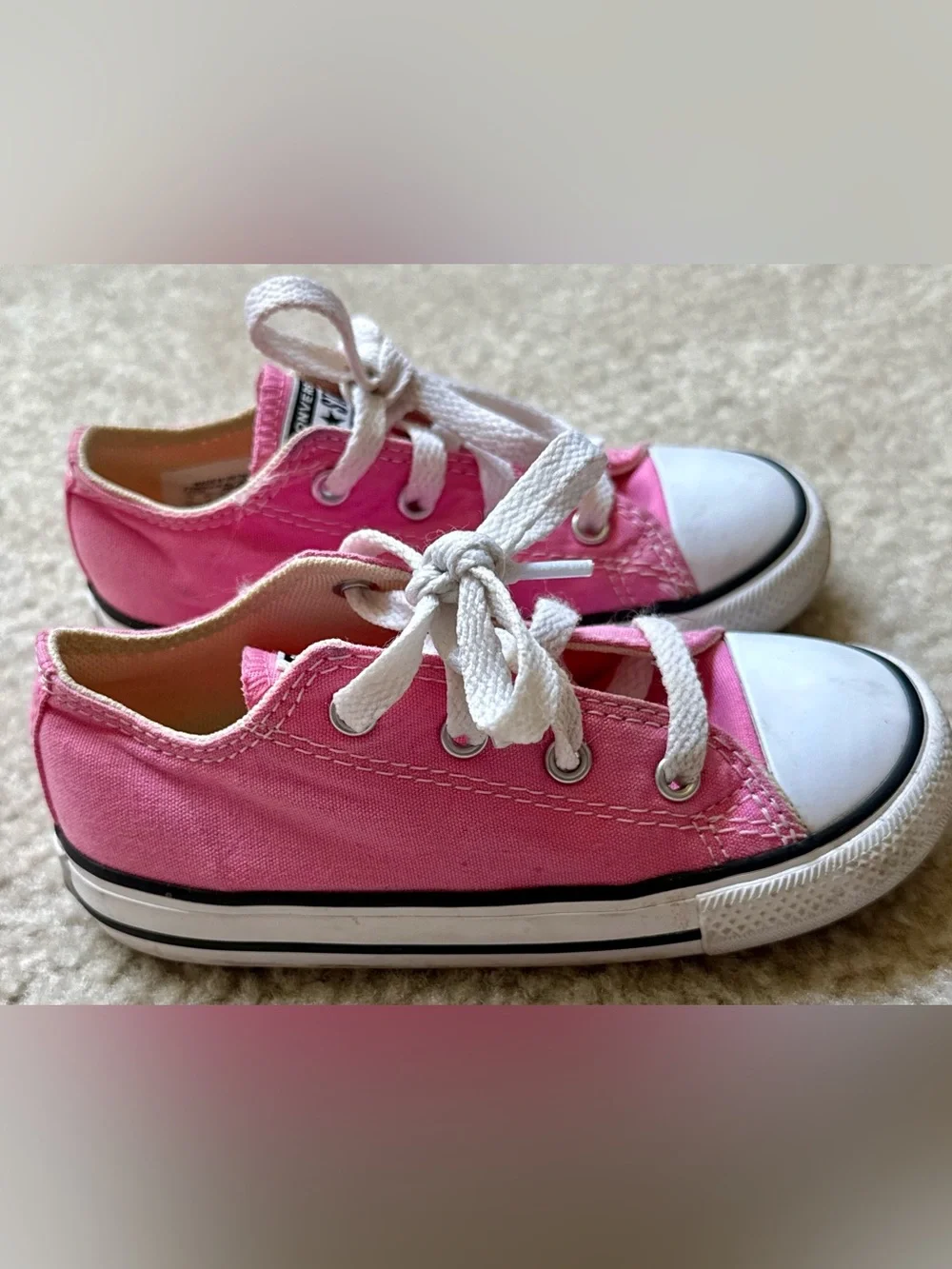 Pink Converse Toddler Size 9